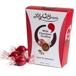 Lily O Briens Milk Chocolate Truffles 200g
