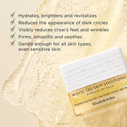 Elizabeth Arden White Tea Skin Solutions Brightening Eye Gel 15ml