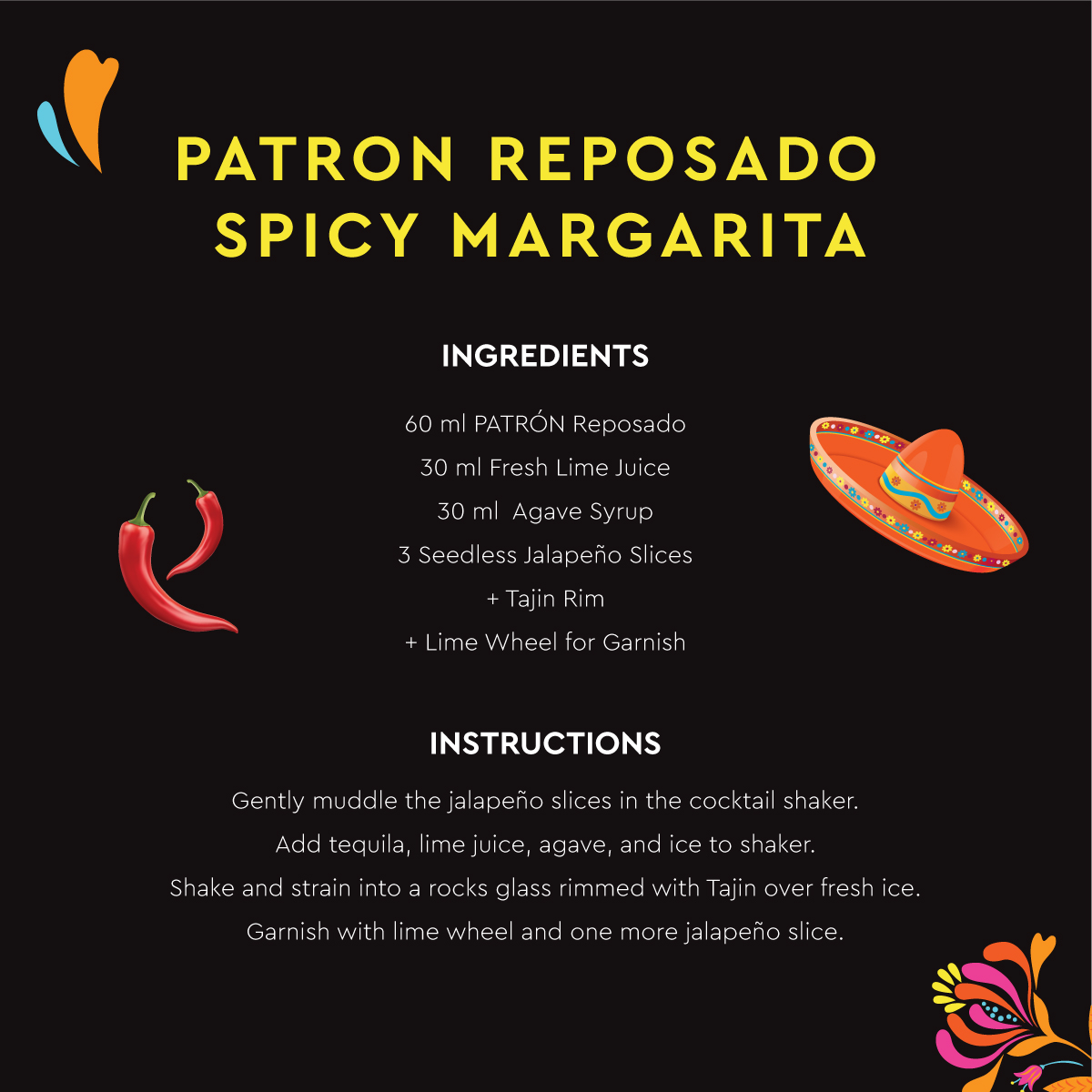 PATRON REPOSADO SPICY MARGARITAZ