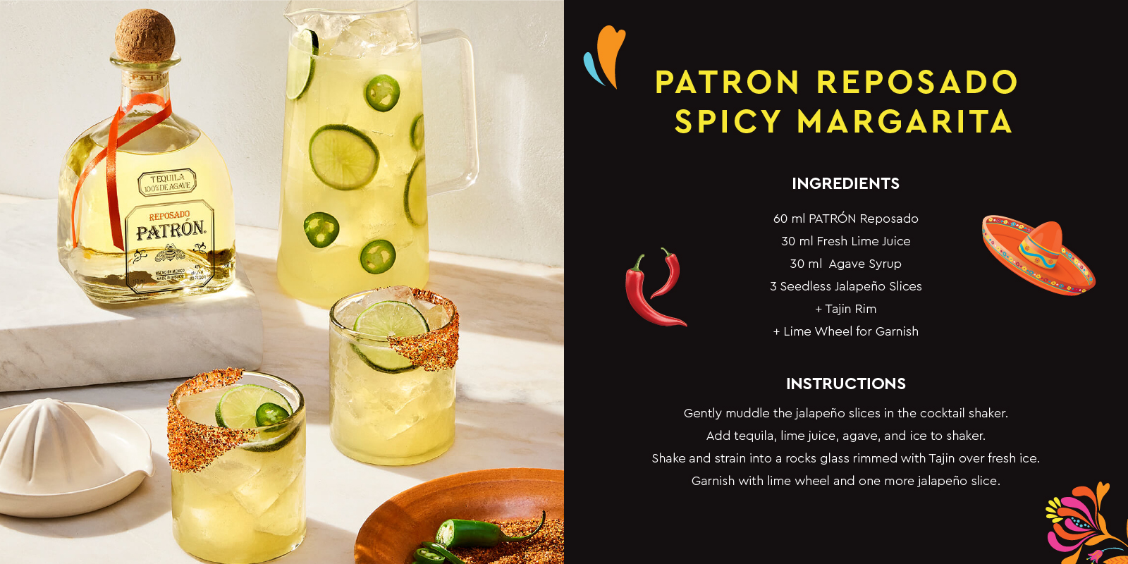 PATRON REPOSADO SPICY MARGARITAZ